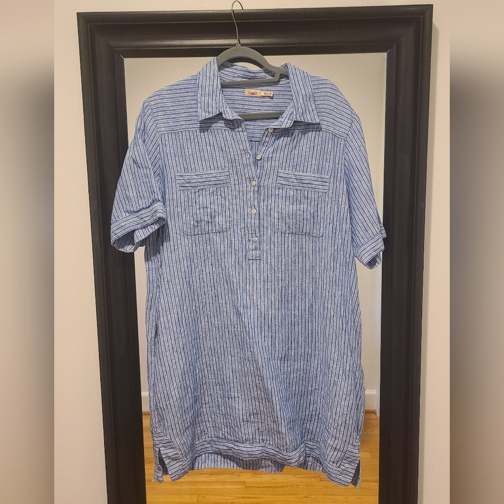 Faherty Rae Polo Shift Dress - Picture 3 of 4